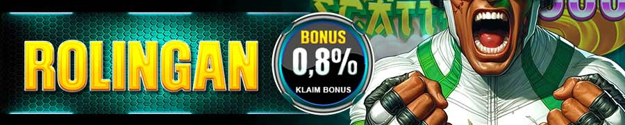 BERSIH4D Bonus Rollingan Casino 0,8%