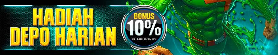 BERSIH4D BONUS HADIAH DEPOSIT HARIAN 10%