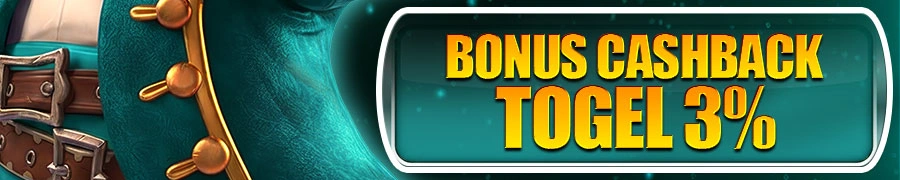 BERSIH4D Bonus Cashback Mingguan 3% (khusus togel)