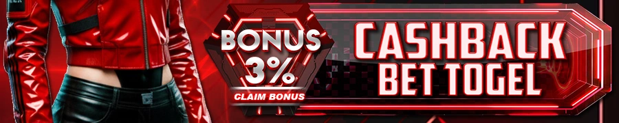 HOTEL4D Bonus Cashback Mingguan 3% (khusus togel)