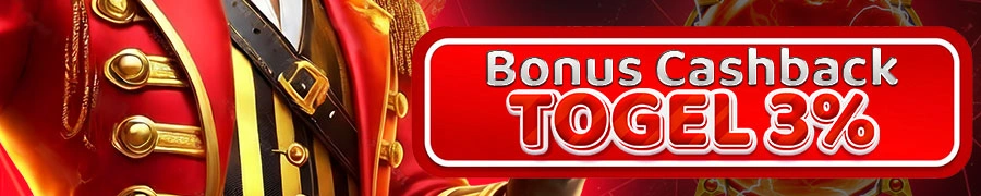 HOTEL4D Bonus Cashback Mingguan 3% (khusus togel)