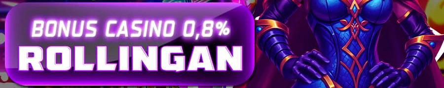 Musik4D Bonus Rollingan Casino 0,8%