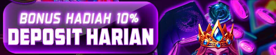 Musik4D BONUS HADIAH DEPOSIT HARIAN 10%