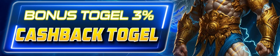 VENUS4D Bonus Cashback Mingguan 3% (khusus togel)