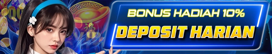 VENUS4D BONUS HADIAH DEPOSIT HARIAN 10%
