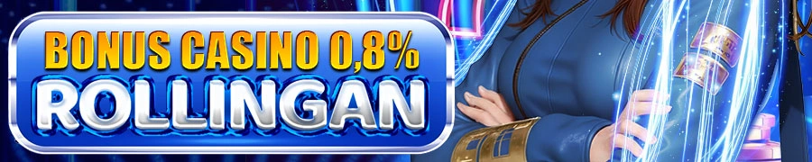 VENUS4D Bonus Rollingan Casino 0,8%